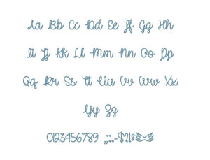 Unicorn Sparkles embroidery BX font Sizes 0.25 (1/4), 0.50 (1/2), 1, 1.5, 2, 2.5, 3, 3.5, 4, 4.5, 5, 5.5, 6, 6.5, and 7" (MHA)