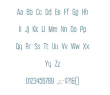Libel Suit Light™ block embroidery BX font Sizes 0.25 (1/4), 0.50 (1/2), 1, 1.5, 2, 2.5, 3, 3.5, 4, 4.5, 5, 5.5, 6, 6.5, and 7 inches (RLA)