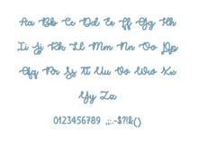 Try Happiness embroidery font PES format 15 Sizes 0.25, 0.5, 1, 1.5, 2, 2.5, 3, 3.5, 4, 4.5, 5, 5.5, 6, 6.5, and 7" (MHA)