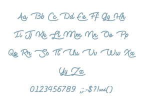 Lie to Me embroidery font PES format 15 Sizes 0.25 (1/4), 0.5 (1/2), 1, 1.5, 2, 2.5, 3, 3.5, 4, 4.5, 5, 5.5, 6, 6.5, and 7 inches (MHA)