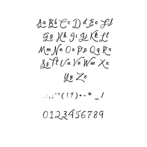 Queen Leela alphabet svg/eps/dxf cutting files (MHA)
