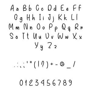 Everything You Want font svg/eps/dxf alphabet cutting files (MHA)