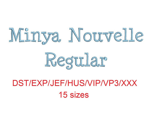 Minya Nouvelle Rg™ dst/exp/jef/hus/vip/vp3/xxx 15 sizes small to large (RLA)