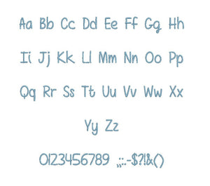 Girls Have Many Secrets embroidery BX font Sizes 0.25 (1/4), 0.50 (1/2), 1, 1.5, 2, 2.5, 3, 3.5, 4, 4.5, 5, 5.5, 6, 6.5, and 7" (MHA)