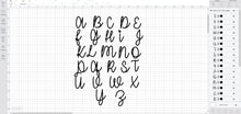 I Miss Your Kiss font svg/eps/dxf alphabet cutting files (MHA)