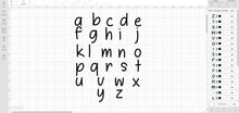 It is Definitely Possible font svg/eps/dxf alphabet cutting files (MHA)